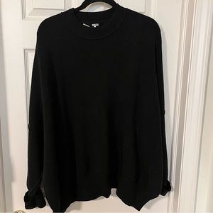 Free People tunic sweater black size medium